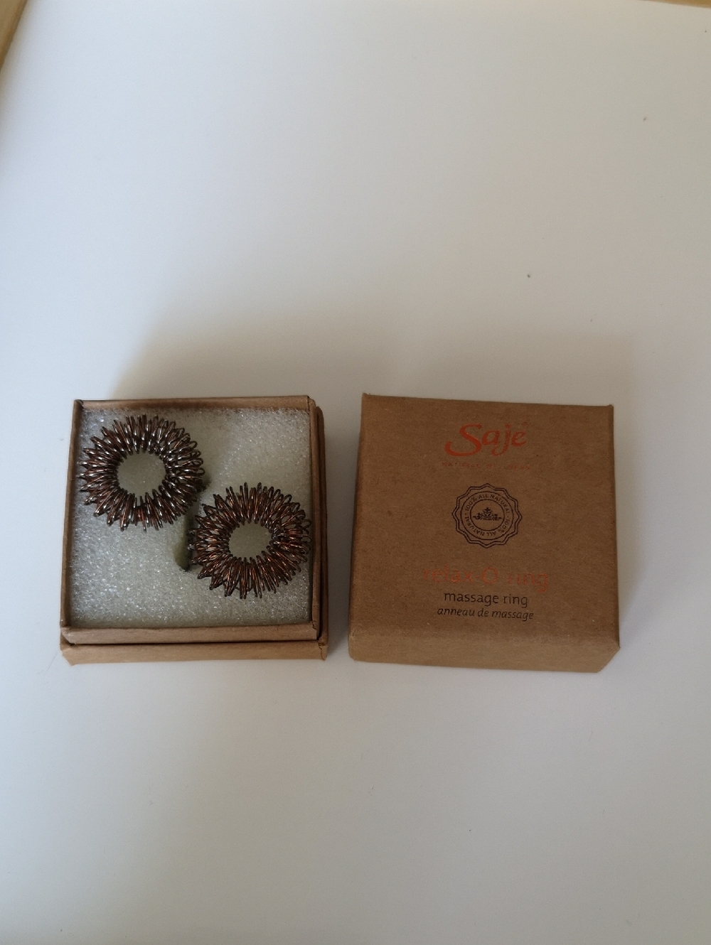 Brand New Set of Two Saje Copper Relax O Ring